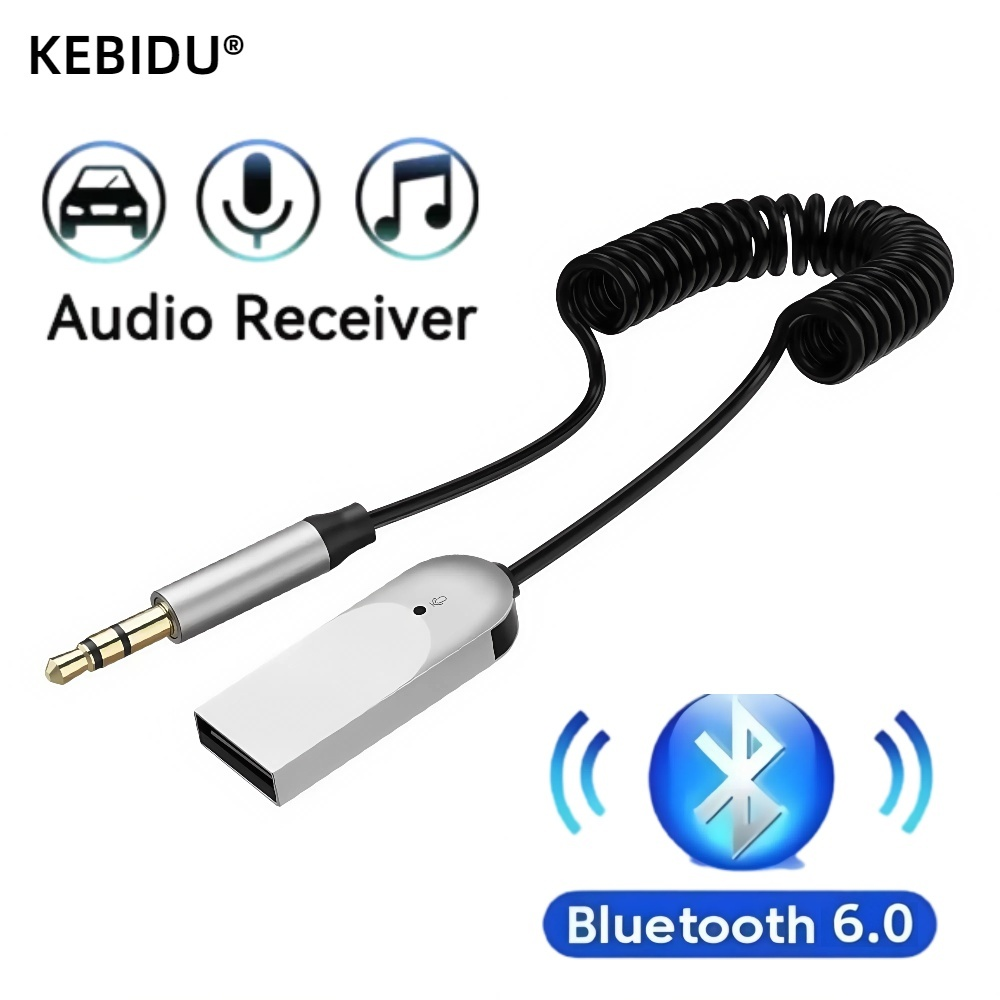 Bluetooth Adapter Receiver - Bluetooth 6.0 Audio Receiver Stereo Dongle