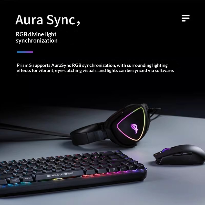 ROG Prism Lightweight Over-Ear - Gaming Headset Rgb 评论和价格
