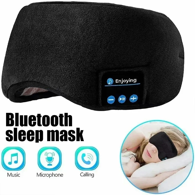 3D Eye Mask Bluetooth Headphon - Bluetooth Headset On Ear 评论和价格