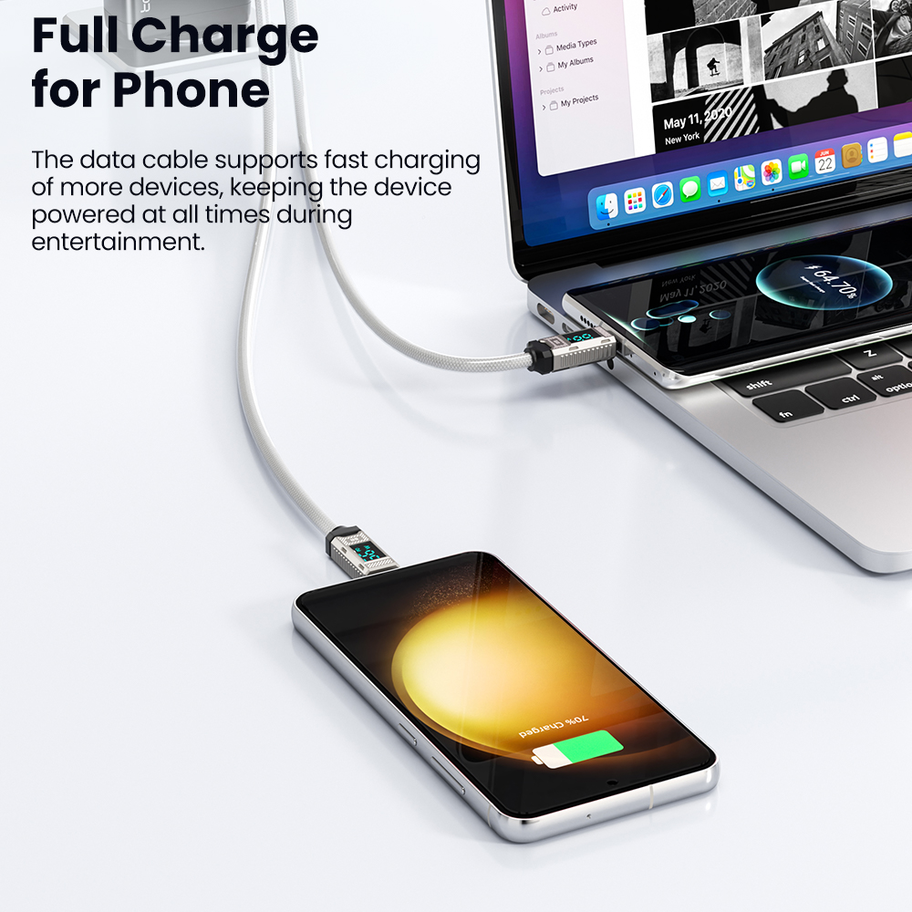 Toocki PD 66W USB C Cable 6A D - Usb C Earphone 评论和价格
