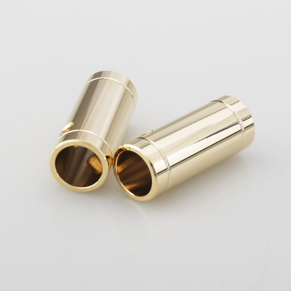 4 pcs Chrome/Gold Plated Speak - Audio Splitter Y 评论和价格