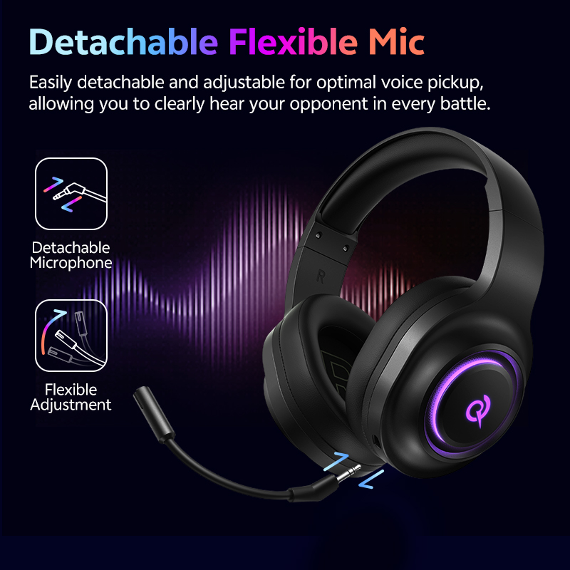 QCY Heroad V200 Gaming Headset - Gaming Headset Rgb 评论和价格