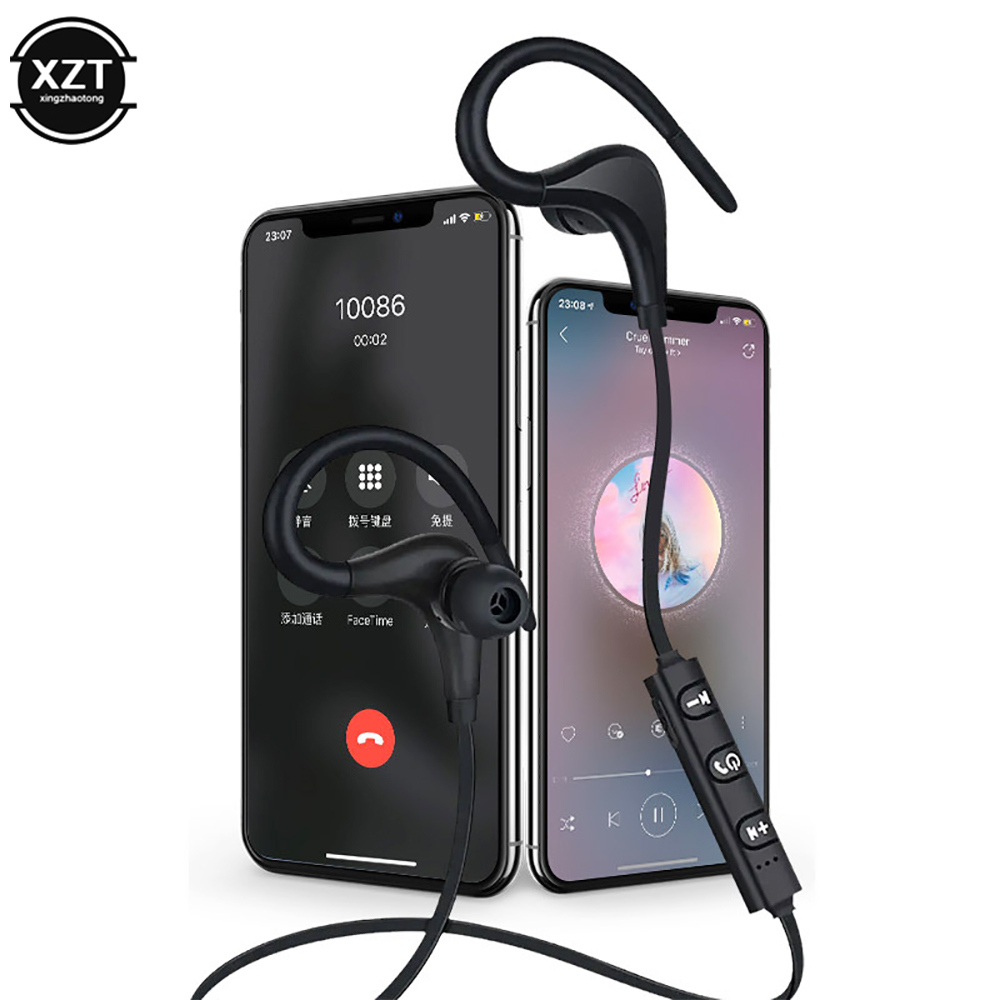 Wireless Bluetooth-Compatible  - Sports Earphone Hook 评论和价格