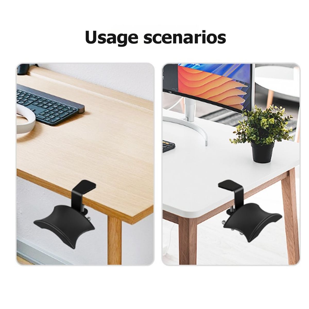 DT75BG Adjustable Rotatable Ar - Headphone Stand Desk 评论和价格