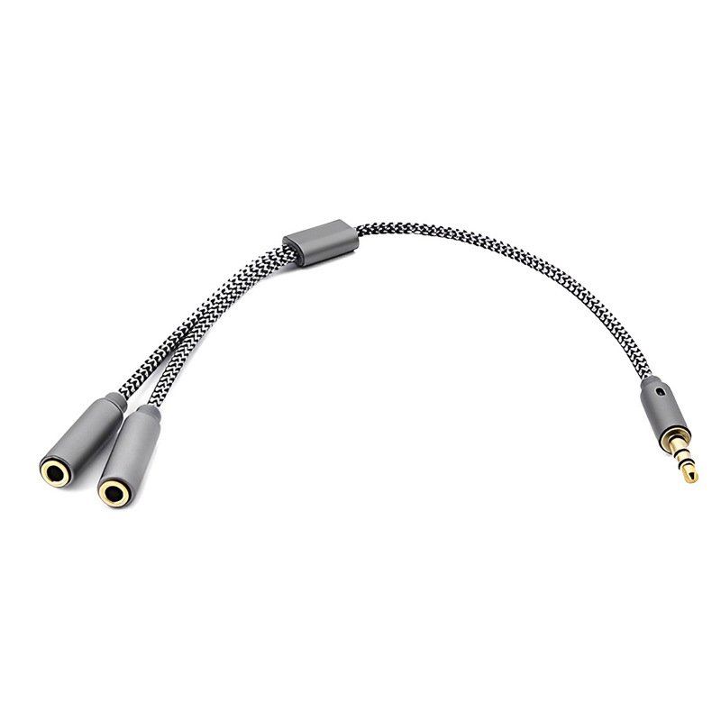 1PCS 3.5mm Audio Splitter Y Ja - Earphone Splitter Jack 评论和价格
