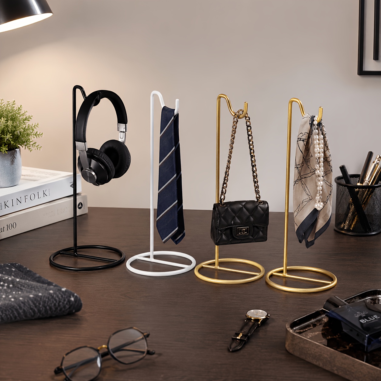 Multi Functional Desktop Stora - Headphone Stand Desk 评论和价格